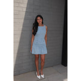 In Bloom Denim Dress
